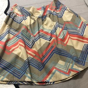 Cute Chevron print skirt